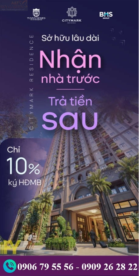 Căn Hộ Citymark Residence Sở Hữu Lâu Dài